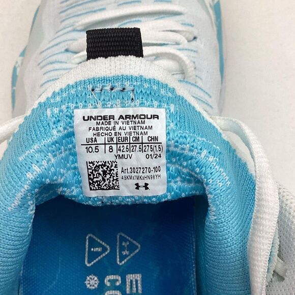 Under Armour Flow Ace Fire Ice Low Lace Volleyball Sneakers Size 10.5 - Picture 6 of 6